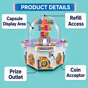 Rotating Planet Custom Production from Arcade Equipment Source Factory
