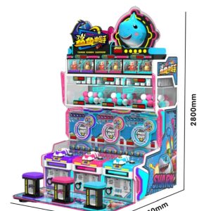 Shark Gunner Custom Production from Arcade Equipment Source Factory