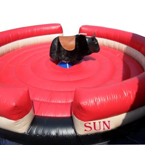 Bull rodeo, bull riding machine, mechanical bull simulator